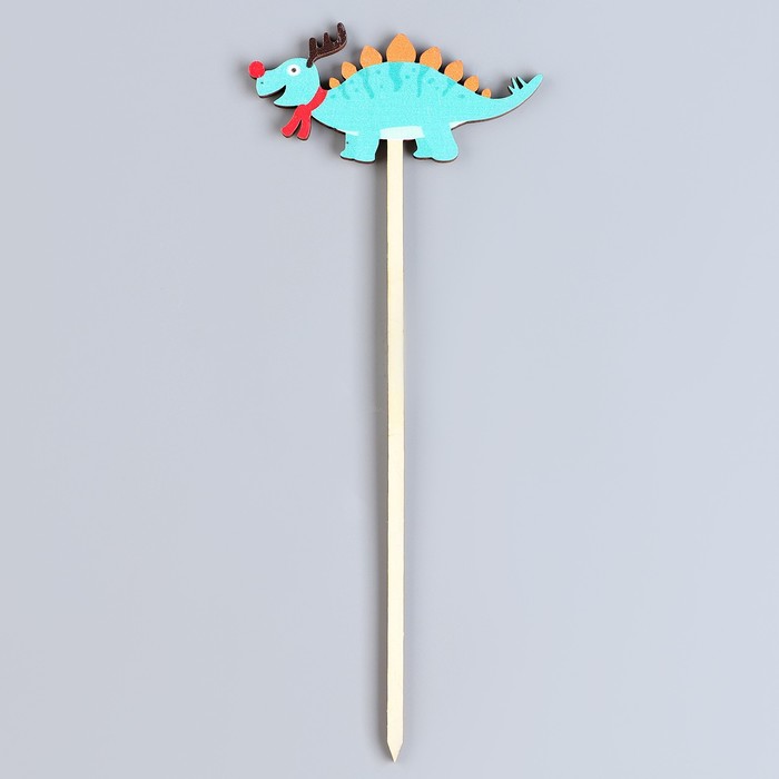 Деревянный декор на палочке «Дракон» 20 × 6 × 0,4 см, МИКС