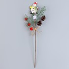 Деревянный декор на палочке «Новый год» 40 × 15 × 3 см, МИКС - фото 9155719