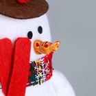 Мягкая игрушка "Снеговик", 17 см, виды МИКС - Фото 4