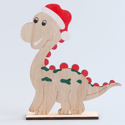 Новогодний декор "Динозавр"
