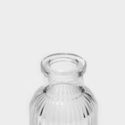 Набор баночек стеклянных для специй с пробковой крышкой Доляна «Парфе. Афина», 35 мл, 4,3×8 см, 12 шт, цвет прозрачный - Фото 5