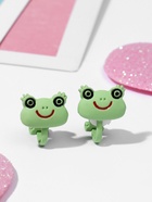 Серьги-клипсы детские «Выбражулька» лягушки, зелёные - Фото 3