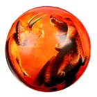 Мяч детский мягкий «Мир дино» 6,3см, микс , в шоубоксе - Фото 2