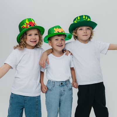 Карнавальная шляпа «Дракон», зелёная