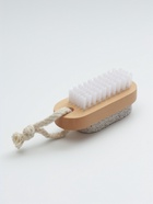 Пемза для педикюра с щёткой, с подвесом, искусственная щетина, 9.5×4 см - Фото 2