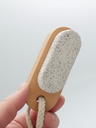 Пемза для педикюра с щёткой, с подвесом, искусственная щетина, 9.5×4 см - Фото 3