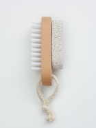 Пемза для педикюра с щёткой, с подвесом, искусственная щетина, 9.5×4 см - Фото 4