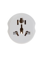 Переходник универсальный 16 А, с заземлением, 220 В, белый, заподлицо в розетку, 1 шт. - Фото 7