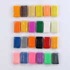 Набор полимерной глины, 24 цвета по 20 г, фурнитура - Фото 5