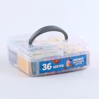 Набор полимерной глины, 36 цветов по 20 г, фурнитура - Фото 2