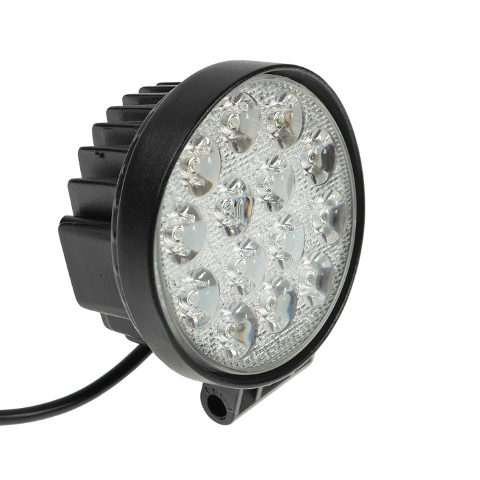 Светодиодная фара Вымпел WL-142CS, дальний свет, корпус металл, 14 диодов - Фото 1