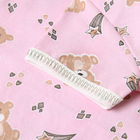 Боди Bloom Baby "Мишки" с коротким рукавом, рост 68 см, розовый - Фото 3