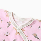 Костюм (распашонка, ползунки, чепчик) Bloom Baby Мишки, р. 56 см, розовый - Фото 2