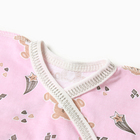 Костюм (распашонка, ползунки, чепчик) Bloom Baby Мишки, р. 68 см, розовый - Фото 2
