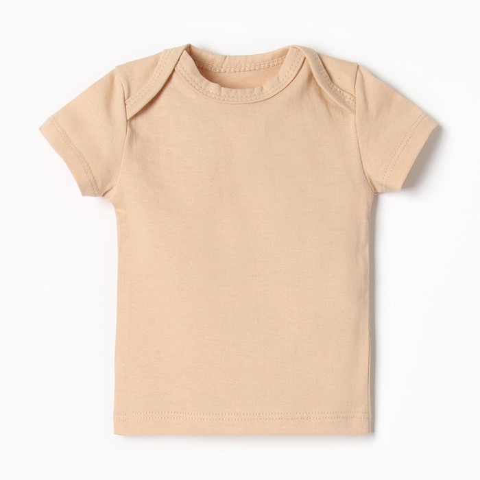 Футболка Bloom Baby, р. 80 см, бежевый - Фото 1