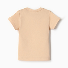 Футболка Bloom Baby, р. 80 см, бежевый - Фото 4