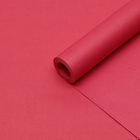 Бумага упаковочная крафт, розовая двусторонняя, 0,68 х 10±5% м - Фото 1