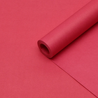 Бумага упаковочная крафт, розовая двусторонняя 0,68 х 10 м - Фото 1