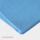 Салфетки для стекол и зеркал Доляна, 2 шт., 40×50 см, голубые - Фото 2