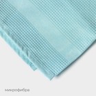 Салфетка для уборки большая Raccoon, 40×68 см, цвет голубой - Фото 2