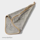 Салфетка для уборки Raccoon Gold Grey, 32×32 см, серая - Фото 3