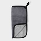 Салфетка для уборки Raccoon «Суперплотная мульти», 30×30 см, микрофибра, цвет серый - Фото 3