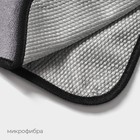 Салфетка для уборки Raccoon «Суперплотная мульти», 30×30 см, микрофибра, цвет серый - Фото 2