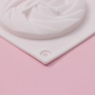 Форма для выпечки Доляна «Сладости.Завиток», силикон, 8 ячеек, 29,5×17×1,5 см, цвет белый - Фото 4