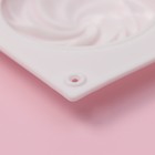 Форма для выпечки Доляна «Сладости.Завиток», силикон, 8 ячеек, 29,5×17×1,5 см, цвет белый - Фото 5