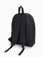 Рюкзак школьный на молнии, с карманом, однотонный, размер 30×14×41 см, чёрный - Фото 7