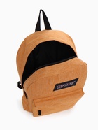 Рюкзак школьный на молнии, с карманом, однотонный, размер 30×14×41 см, оранжевый - Фото 9