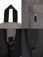 Рюкзак школьный на молнии, с карманом, однотонный, размер 30×14×41 см, графитовый - Фото 6