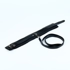 Эротический БДСМ набор, 8 предметов, металл, кожа, черный - Фото 6