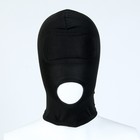 Маска для БДСМ, для минета Глори Холл, черный - Фото 2