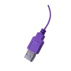 Виброяца Оки-Чпоки, 2 шт, 12 режимов, ПУ, ЗУ USB, 2,5 х 5,5 см, фиолетовый - Фото 5