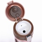 Термокружка, 350 мл «Цветы», сохраняет тепло до 8 ч. - Фото 4