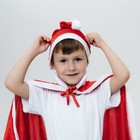 Карнавальный набор «Дед мороз»: накидка и колпак - Фото 2