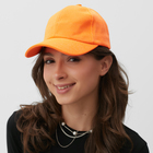 Кепка женская MINAKU, цвет оранжевый, размер 56-58 - фото 321071253