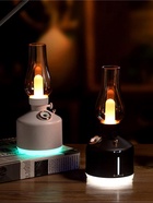 Увлажнитель воздуха «Керосинка» HM-19 ультразвуковой, 0.28 л, 1.5 Вт, 1200 мА/ч, USB, подсветка, эффект тумана, белый - Фото 4