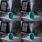 Увлажнитель HM-20 ультразвуковой, 0.22 л, 1.5 Вт, USB в компл., зелёный - фото 51500274