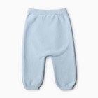 Костюм вязаный (джемпер, брюки), цвет голубой, рост 74 - фото 23521302