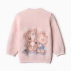 Костюм вязаный (джемпер, брюки), цвет розовый, рост 68 - фото 23521332