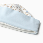 Шапочка детская, цвет голубой/шарики, размер 36-40 - фото 24388535