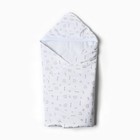 Конверт-одеяло, цвет белый, размер 90х90 см - фото 11601370