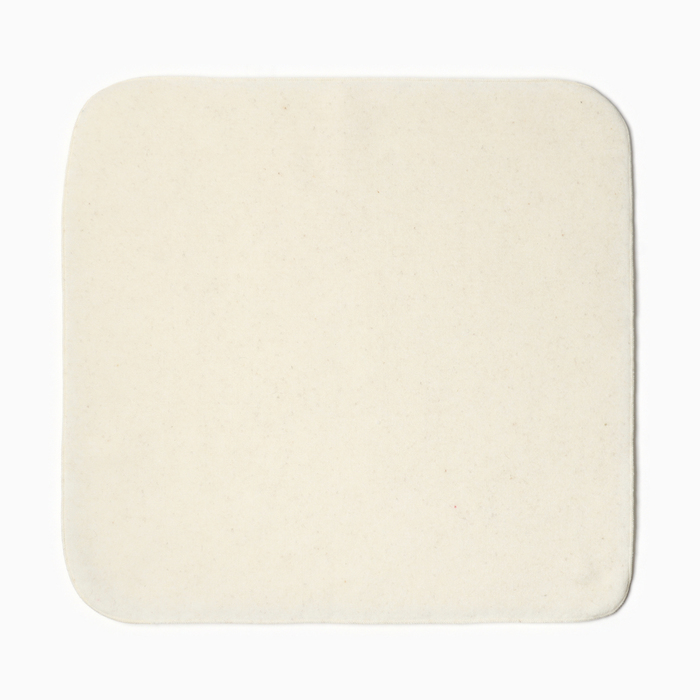 Конверт-одеяло с меховой вставкой, цвет белый, размер 100х100 см