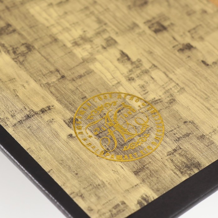 Сейф-книга дерево кожзам "Апполон" с золотом  21х13х5 см