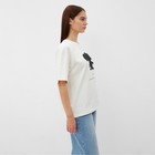 Футболка KAFTAN Чебурашка размер 48-50, белый 9895650 - фото 14258210