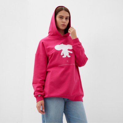 Толстовка женская KAFTAN «Чебурашка», размер 44-46, розовый