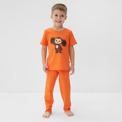 Пижама детская KAFTAN «Чебурашка», размер 32 (110-116 см)