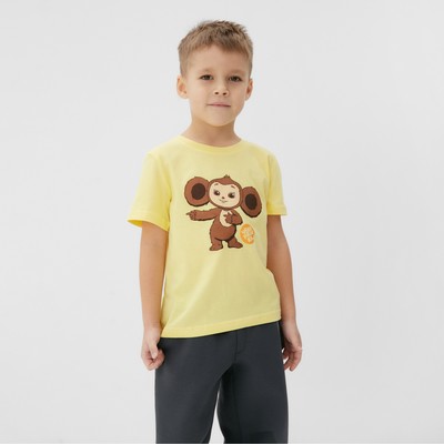 Футболка детская KAFTAN Чебурашка р. 28 (86-92 см)